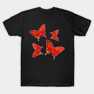 Colorful Butterfly , Cute Light Butterflies Gift Idea T-Shirt